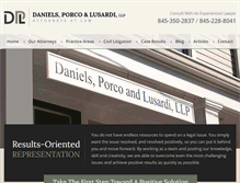 Tablet Screenshot of danielsporco.com